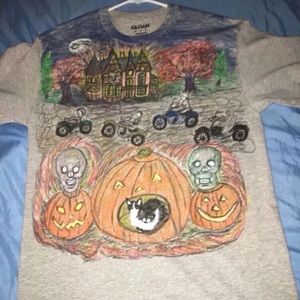 Halloween Hand Drawn T-Shirt